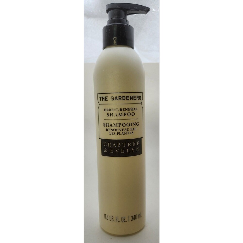 Crabtree & Evelyn The Gardeners Herbal Renewal Shampoo  11.5 fl oz / 340ml NEW